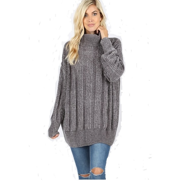 Glam Girl Fashion Sweaters - SUPER SOFT! Chenille Sweater